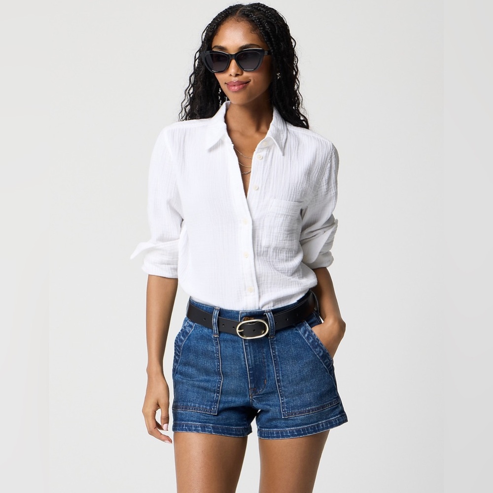 J. Crew Factory Utility Denim Shorts
